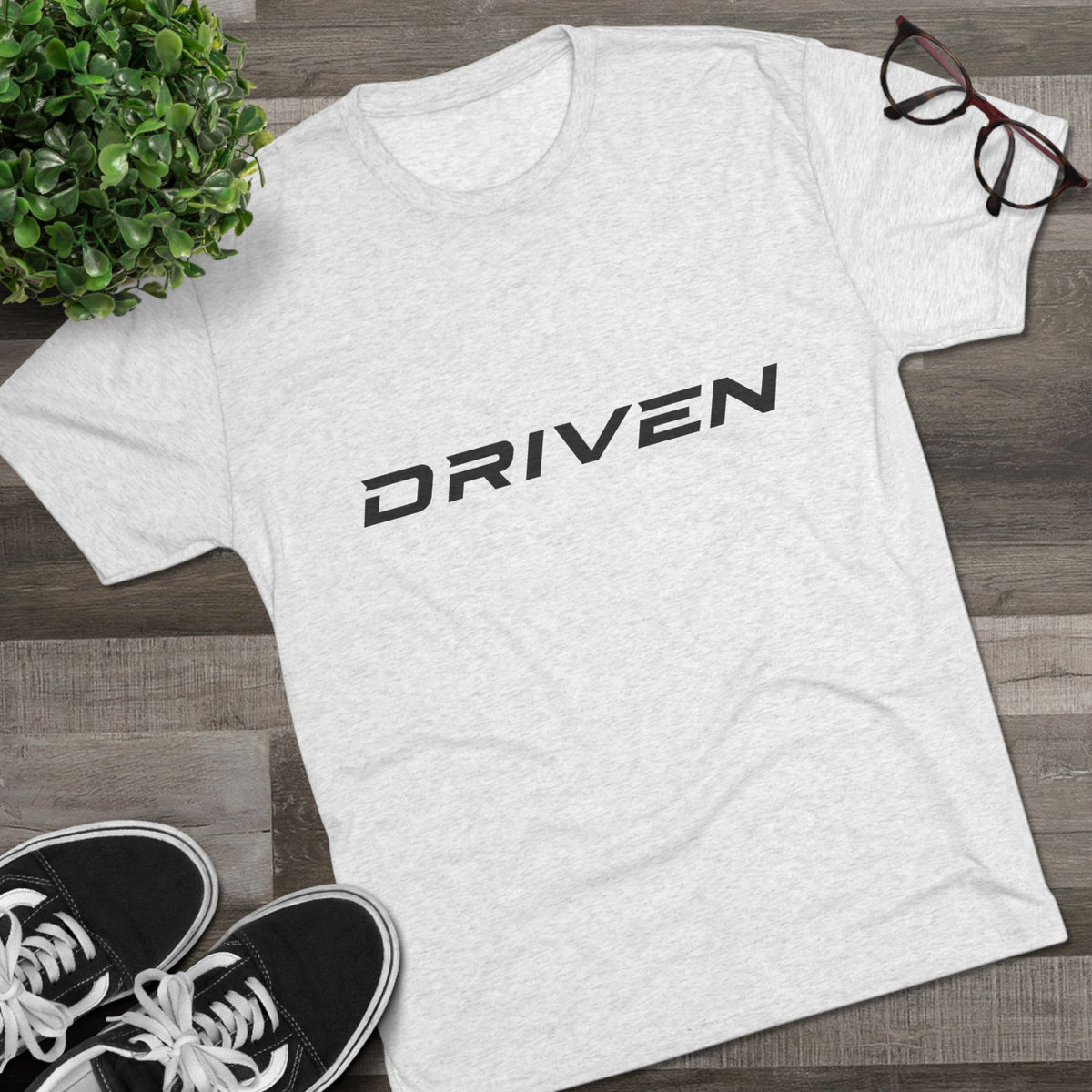 Driven Tee — Minimalist Motoring Graphic Shirt