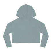 Driven Woman Cropped Hoodie — Motivational Women’s Cropped Hooded Sweatshirt