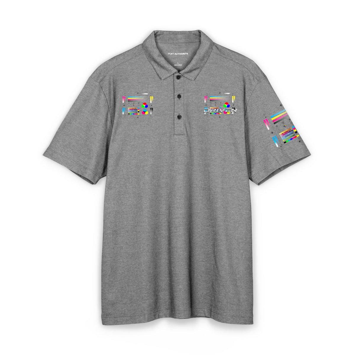 Embroidered Script Polo Shirt – Minimalist Chest Logo Men’s Polo