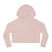 Driven Woman Cropped Hoodie — Motivational Women’s Cropped Hooded Sweatshirt