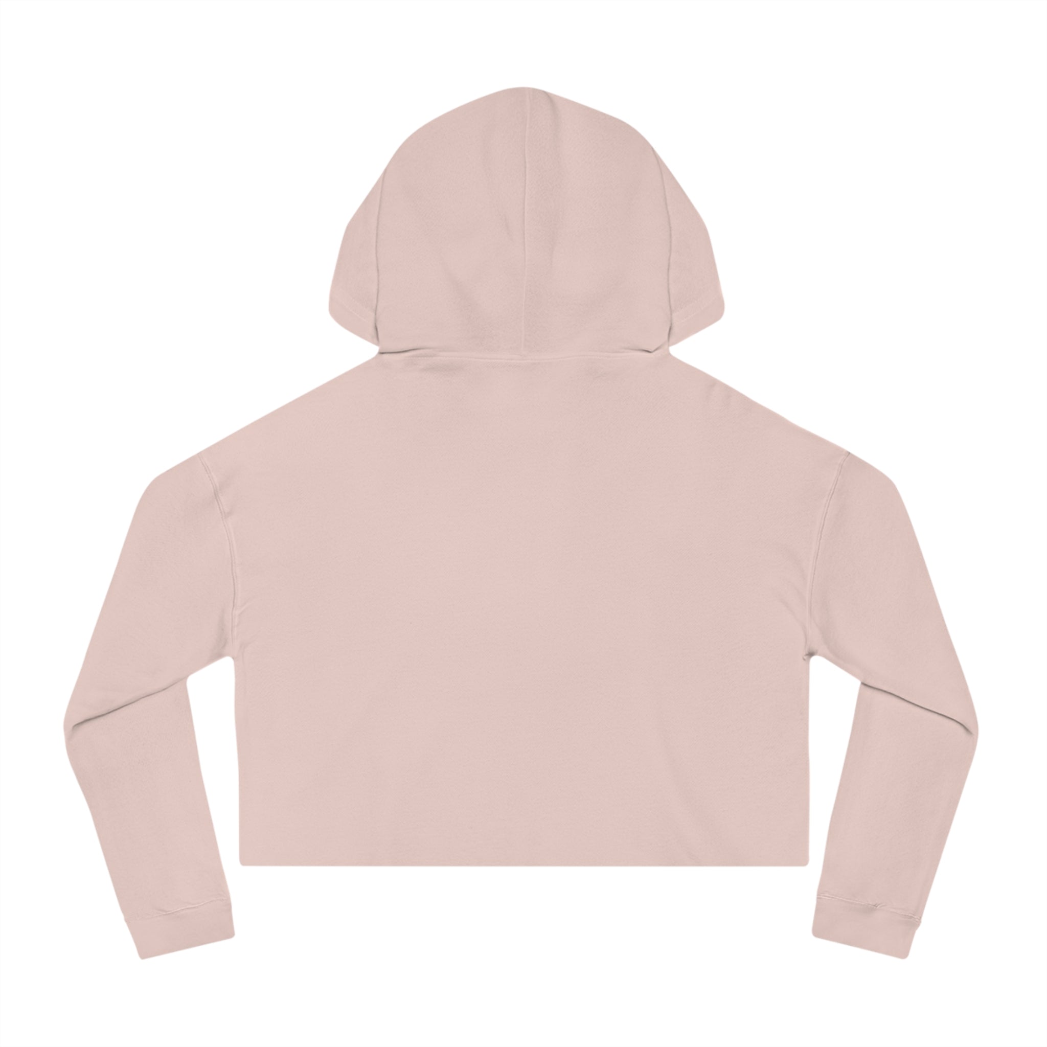 Driven Woman Cropped Hoodie — Motivational Women’s Cropped Hooded Sweatshirt