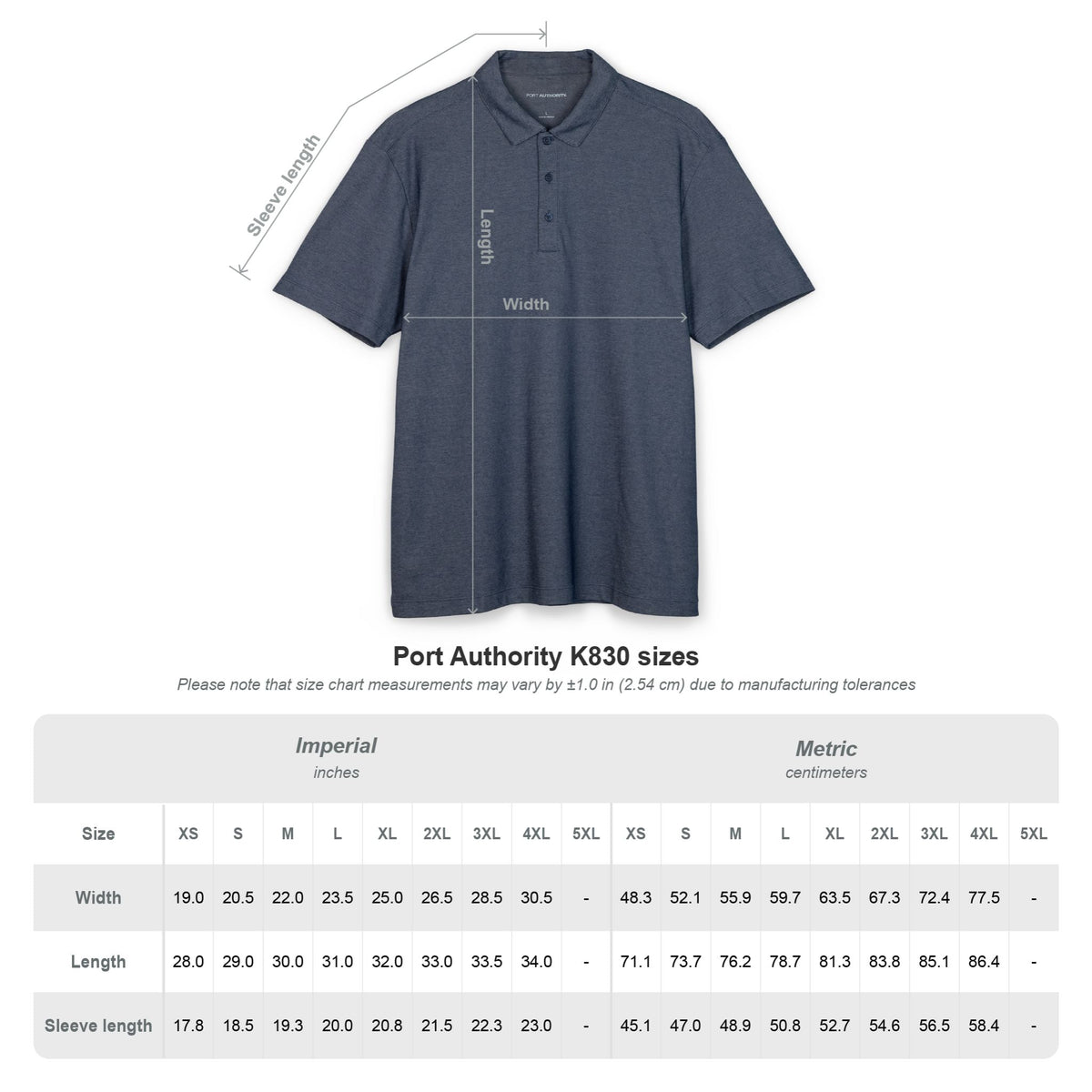Embroidered Script Polo Shirt – Minimalist Chest Logo Men’s Polo