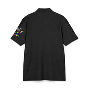 Embroidered Script Polo Shirt – Minimalist Chest Logo Men’s Polo