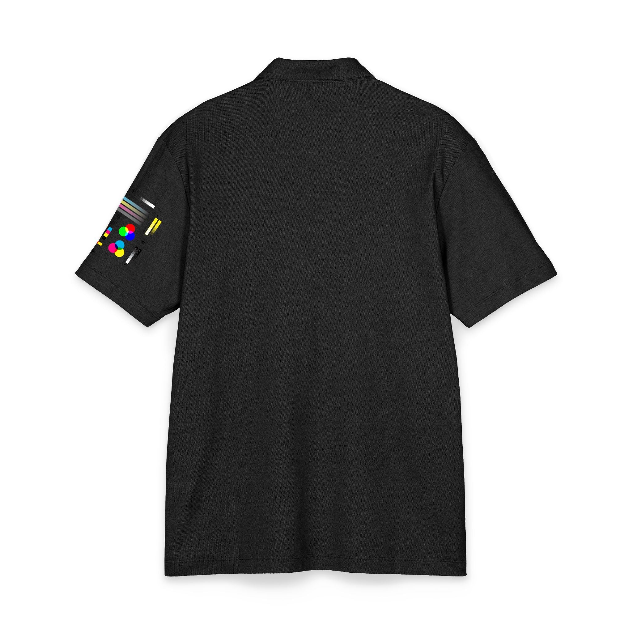 Embroidered Script Polo Shirt – Minimalist Chest Logo Men’s Polo