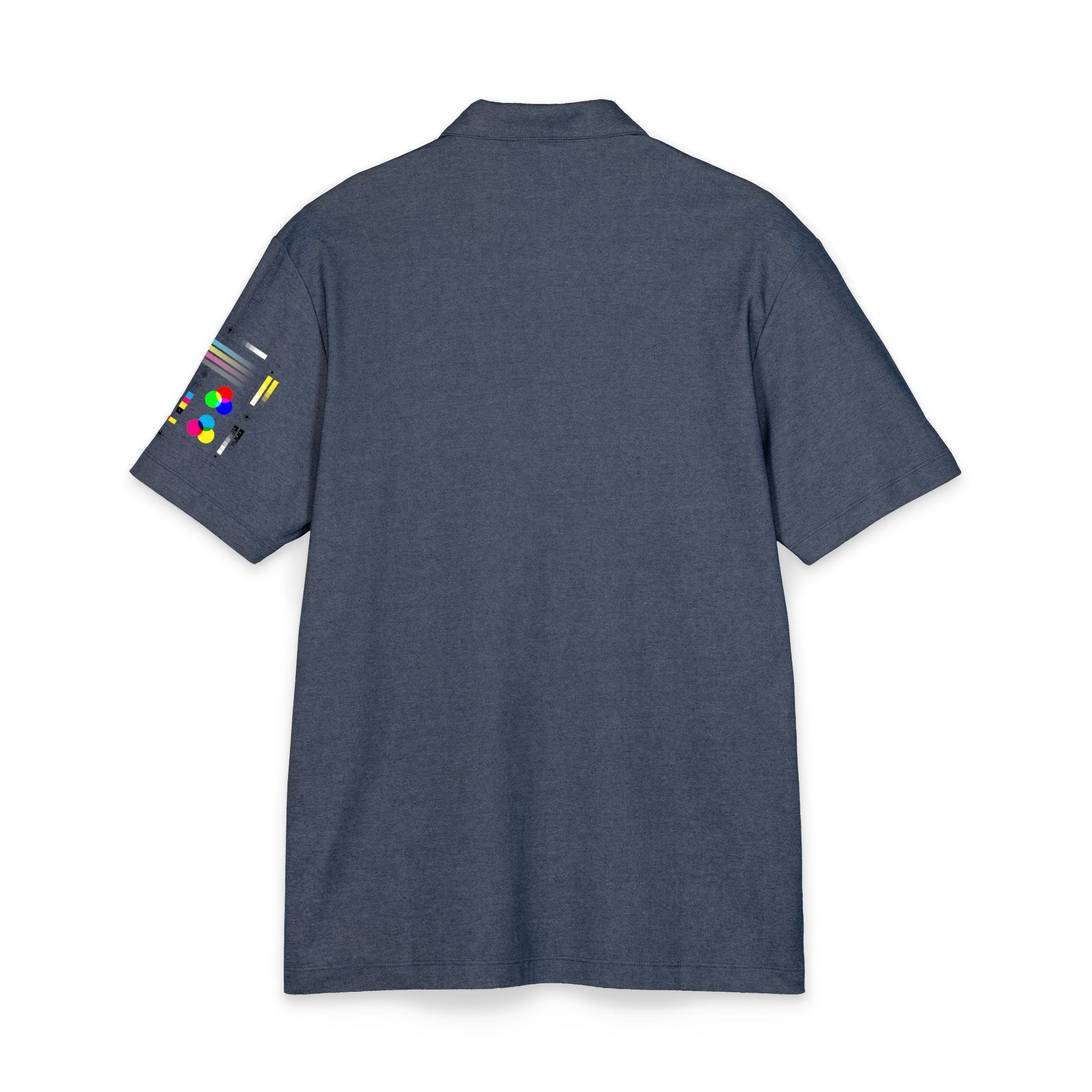 Embroidered Script Polo Shirt – Minimalist Chest Logo Men’s Polo