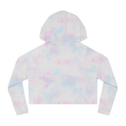 Driven Woman Cropped Hoodie — Motivational Women’s Cropped Hooded Sweatshirt